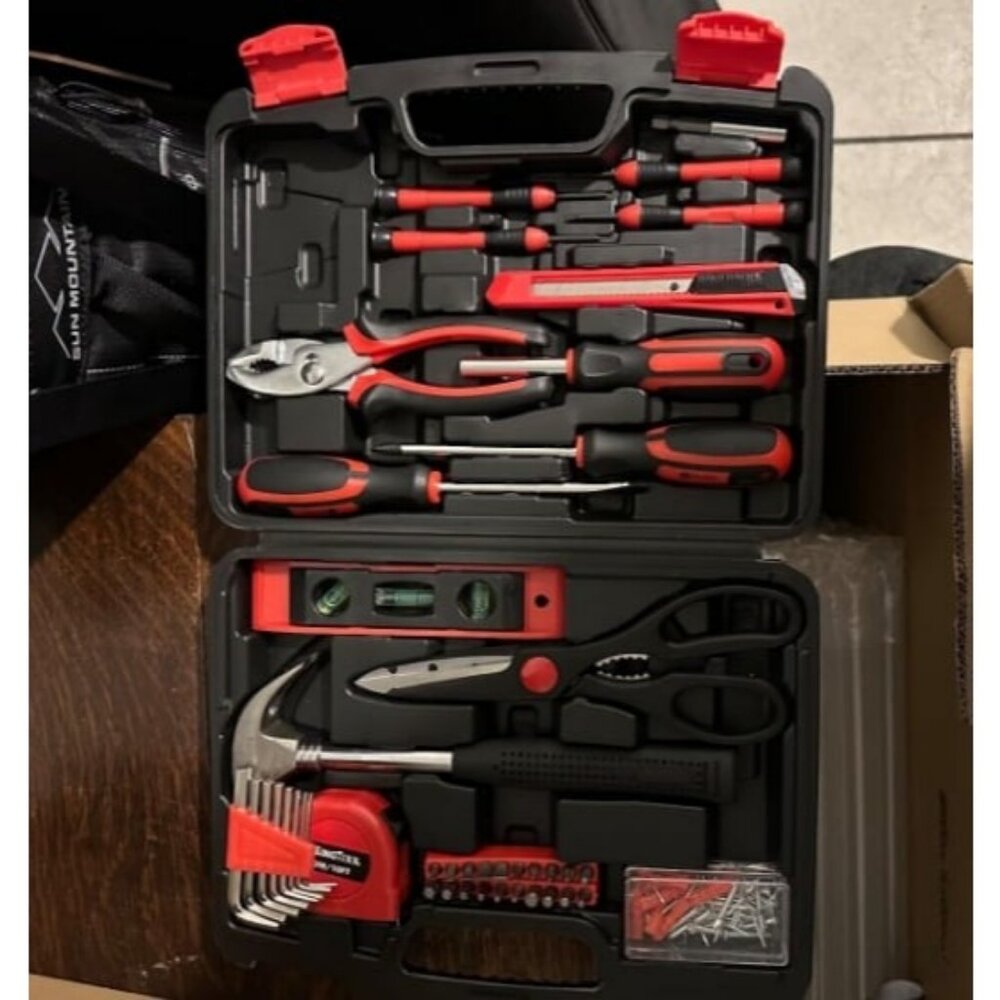 Home Repair Tool Kit - 149 Pieces Basic Home Repair Tool Set